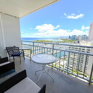Holiday home Ilikai 2127 - Spacious With Spectacular Ocean & Harbor Views, Honolulu